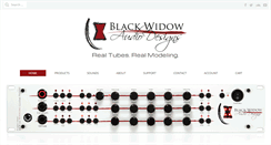 Desktop Screenshot of hearblackwidow.com